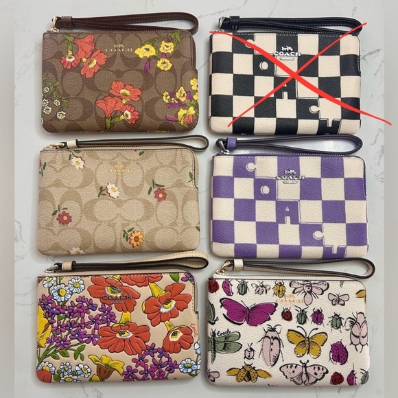 WINNER'S CHOICE Coach Corner Zip Wristlet, Limited Edition- NWT - Picture 6 of 6